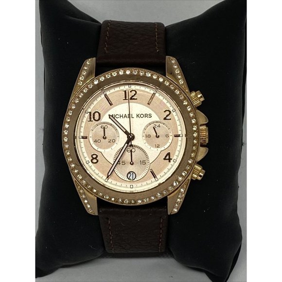Michael Kors Blair MK5263 Women\'s Brown Leather An main image 12